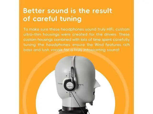 Alt view image 2 of 6 - Snowsky Wind 3.5mm ON-Ear Headphones for Recording Gaming with Microphone, 40mm Diaphragms Driver,HiFi Sound (Silver)