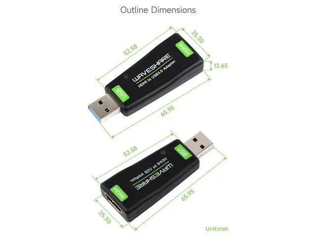Alt view image 7 of 7 - USB Port High Definition HDMI Video Capture Card, for Gaming/Streaming/Cameras, HDMI to USB