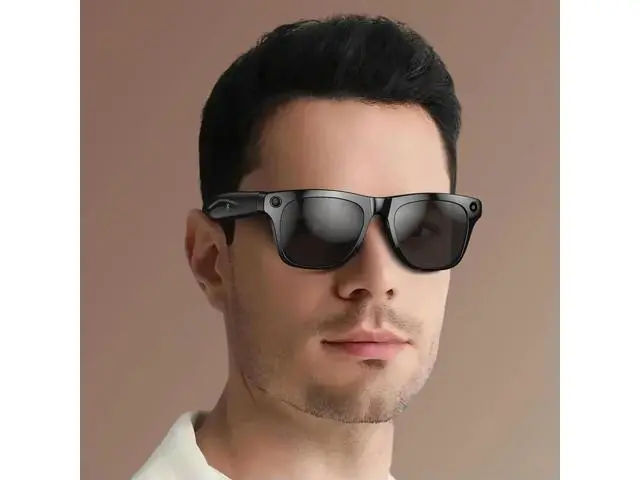 Alt view image 3 of 4 - AI Translation Glasses with Flash Light Sports Video Glasses 1M High Definition Pixel Translation Sunglasses for Trade Business
