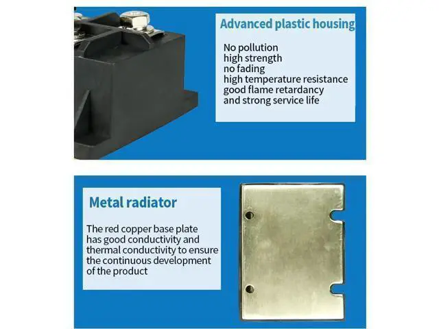 Alt view image 4 of 7 - MDS200-16 200A 1600V Three Phase Bridge Rectifier Module, AC to DC Converter for CNC, Motor Drives, Power Supply with Efficient Heat Dissipation