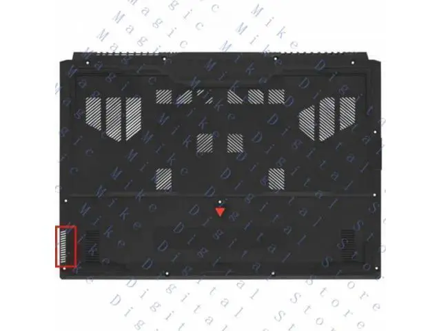 Alt view image 3 of 3 - Bottom Case for TUF Gaming F15 FX507 FA507 FA507Z FX507Z Low Cover 15.6"