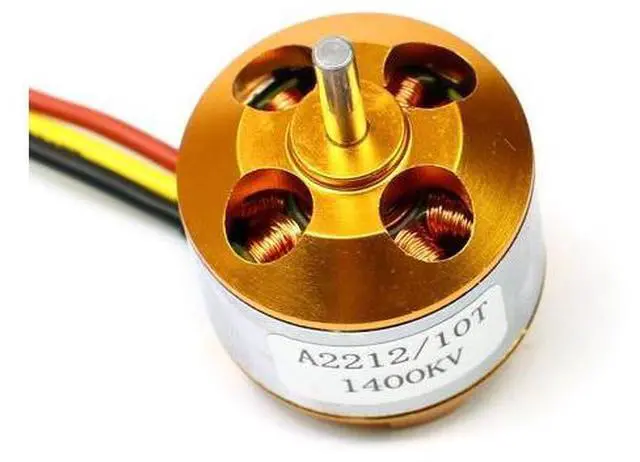 Alt view image 7 of 7 - A2212 1400kv Brushless Outrunner Motor 10t+ 30a Speed Controller ESC,Rc Aircraft Kk Quadcopter UFO (1 Pack)
