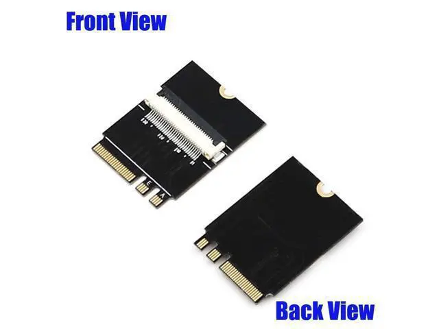 Alt view image 3 of 7 - M.2 NGFF Key M to Key A+E Extension Cable Adapter Card with High Speed FPC Cable for 2230/2242/2260/2280 Laptop SSD Adapter
