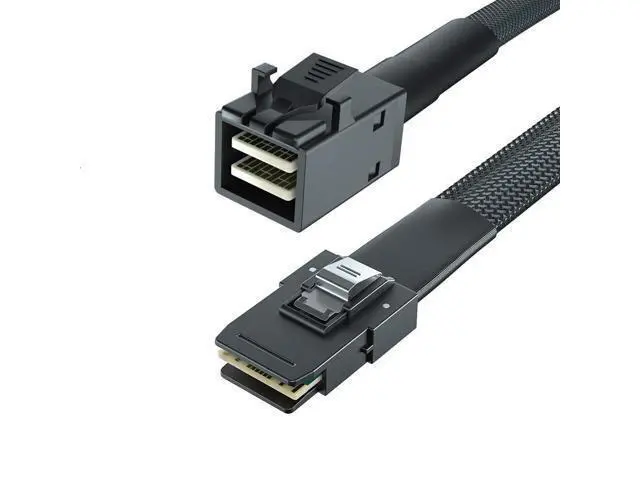 Alt view image 7 of 7 - ipolex 100Gb/s QSFP28 SFP Twinax Cable, 100GBASE Direct Attach Copper Cable (DAC),for Mellanox MCP1600-C001, 1-Meter(3.3ft), Passive, for Mellanox SN2700/SN2010/SX1410 and More Model Support QSFP28