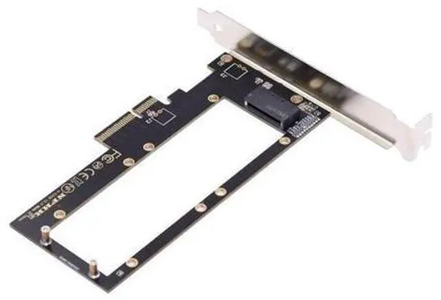 Main image of NVMe Ruler EDSFF SSD to PCI-E 4.0 X4 Host Adapter for 9.5mm 15mm 25mm 1U GEN-Z E1.S SSD with Heat Sink
