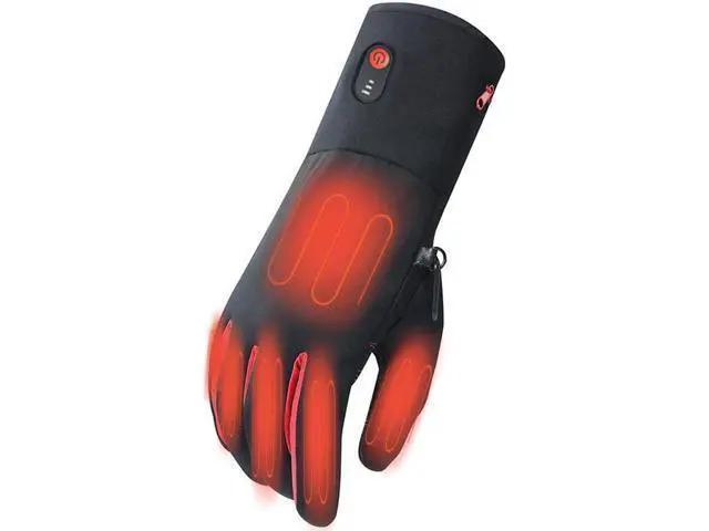 Alt view image 2 of 5 - Heated Gloves for Men Electric Heating Gloves Touchscreen Thermal Hand Warmer