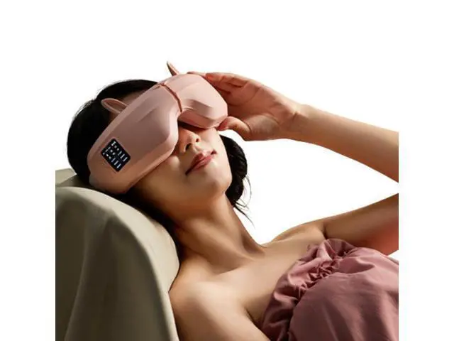 Alt view image 3 of 7 - Eye Massager with Heat, Electric Shiatsu Massager for Eye Fatigue Relief