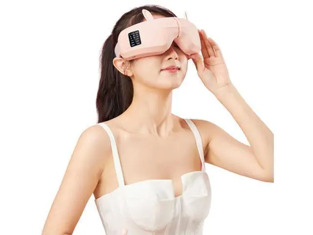 Alt view image 2 of 7 - Eye Massager with Heat, Electric Shiatsu Massager for Eye Fatigue Relief