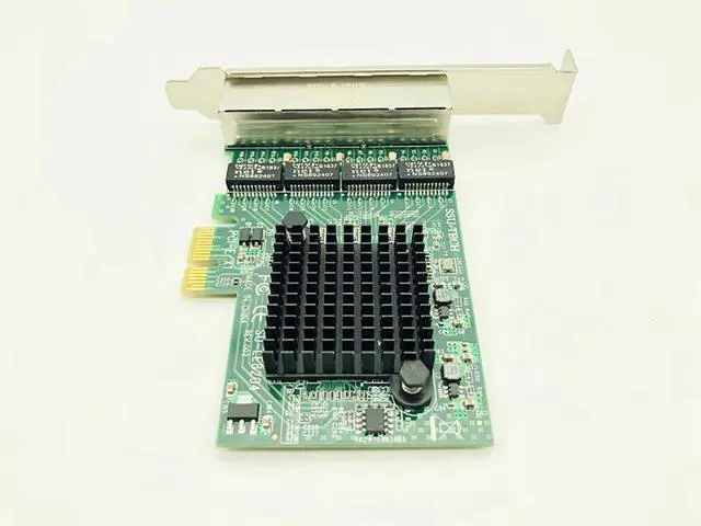 Alt view image 5 of 6 - Network Cards Internet Ethernet Adapter/Card LAN PCI-E Network Card/Adapter Realtek RJ-45 PCIE X1 Enternet for Computer
