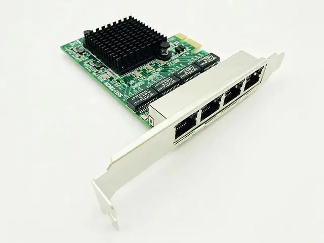Alt view image 6 of 6 - Network Cards Internet Ethernet Adapter/Card LAN PCI-E Network Card/Adapter Realtek RJ-45 PCIE X1 Enternet for Computer