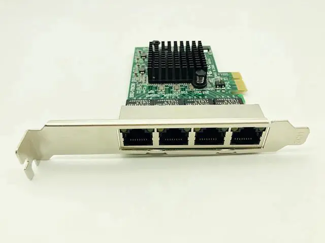Alt view image 4 of 6 - Network Cards Internet Ethernet Adapter/Card LAN PCI-E Network Card/Adapter Realtek RJ-45 PCIE X1 Enternet for Computer