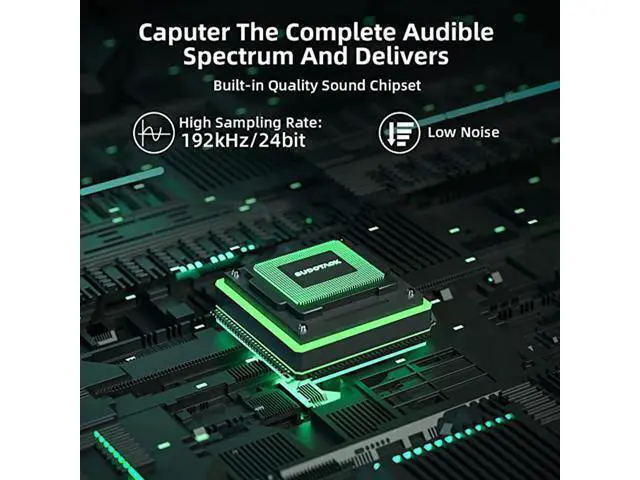 Alt view image 3 of 6 - USB Streaming PC Microphone, Professional 192KHZ/24Bit Studio Cardioid Condenser Mic Kit