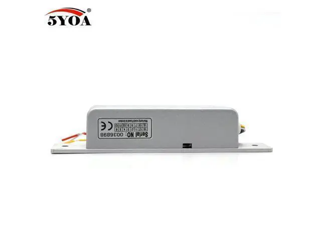 Alt view image 2 of 7 - Small High End Door Electric Bolt Mortise Lock for Door Lock Access Control DC 12V Stainless Steel NC Electronic