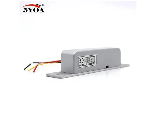 Alt view image 4 of 7 - Small High End Door Electric Bolt Mortise Lock for Door Lock Access Control DC 12V Stainless Steel NC Electronic