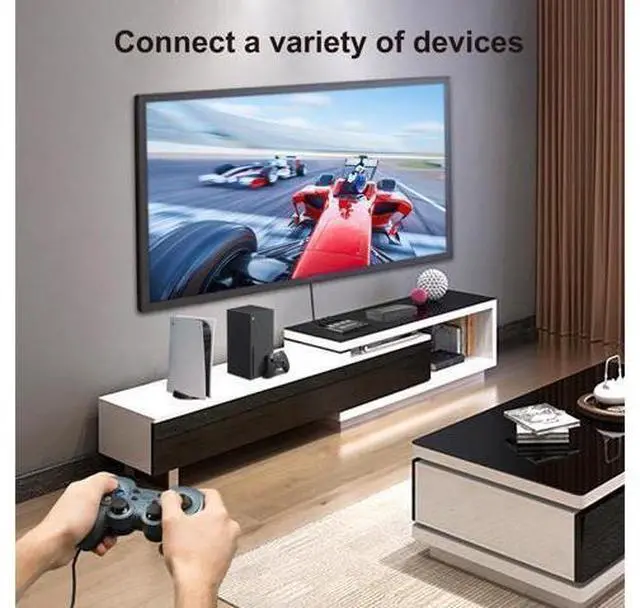 Alt view image 7 of 7 - HDMI Switcher, Ultra HD 8K High Speed 48Gbps Directional Switch Only 3in 1out 8K@60Hz 4K@120Hz Splitter Converter (8K)