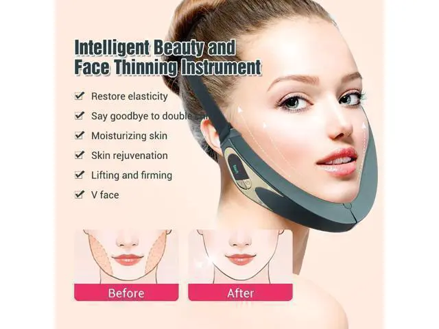 Alt view image 2 of 6 - Face Lift, Electric V Face Shaping Massager, V Face Beauty Device