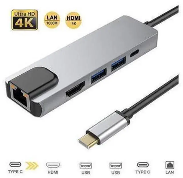 Main image of 10-Port Hybrid Powered USB 3.2/USB C Hub 48W with 10Gbps USB-A 3.2, 2 USB-C 3.2, 7 USB 3.0 Data Ports, Aluminum USB Splitter with Individual On/Off Switches for Laptop, Mac, PC, HDD