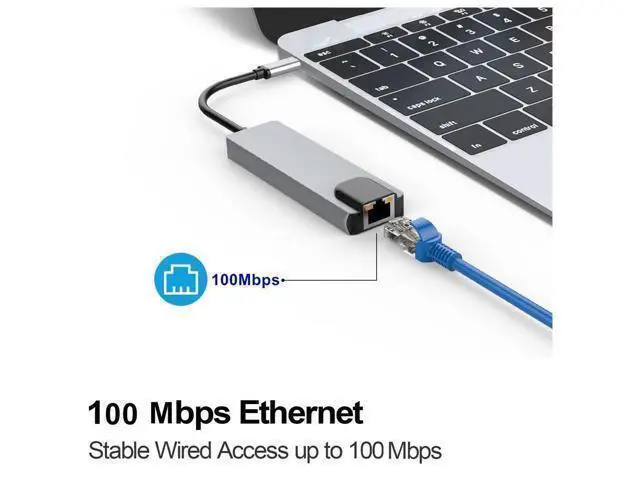 Alt view image 4 of 7 - 10-Port Hybrid Powered USB 3.2/USB C Hub 48W with 10Gbps USB-A 3.2, 2 USB-C 3.2, 7 USB 3.0 Data Ports, Aluminum USB Splitter with Individual On/Off Switches for Laptop, Mac, PC, HDD