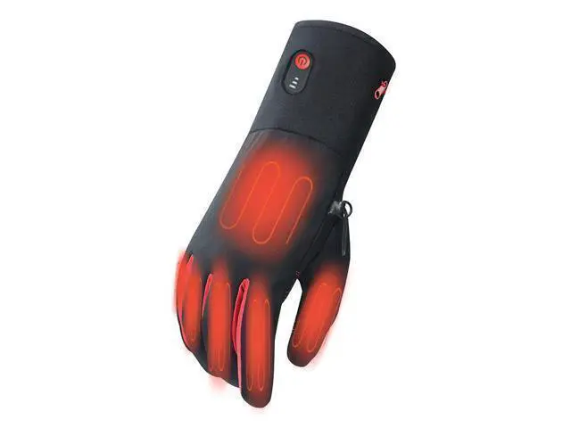 Alt view image 2 of 5 - Heated Gloves for Men Electric Heating Gloves Touchscreen Thermal Hand Warmer