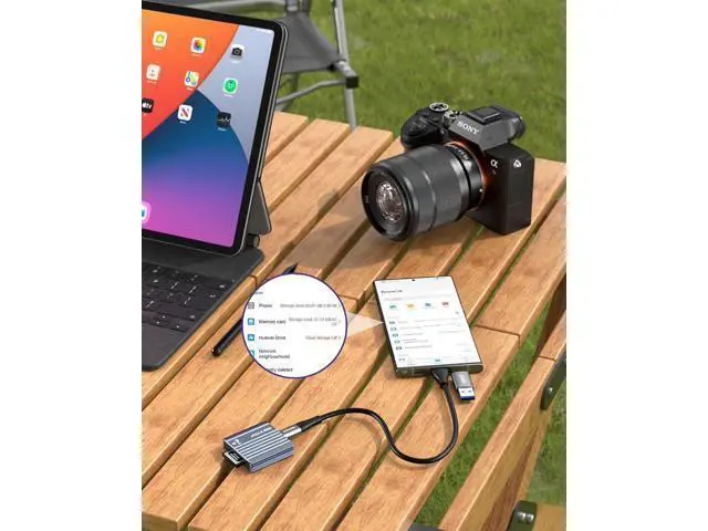 Alt view image 4 of 7 - CFexpress Type A Card Reader USB 3.2 Gen 2 10Gbps CF Express Type A Memory Card Adapter