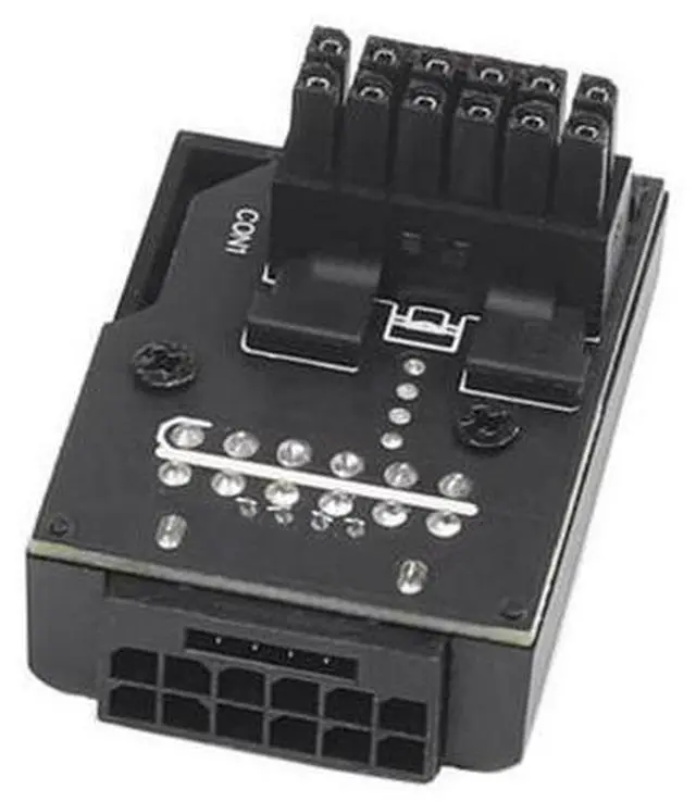 Main image of ATX3.0 PCI-E 5.0 12VHPWR 16Pin Power Modular 90 Degree UP Angled Connector Adapter for 3080 3090TI PSU Graphics Card
