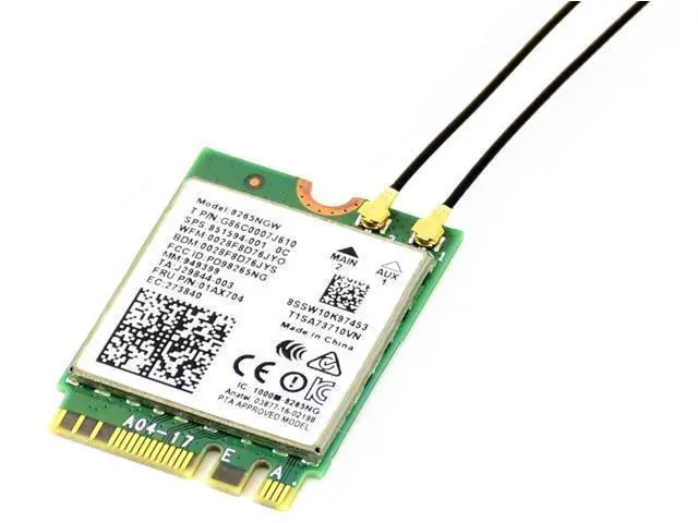 Alt view image 5 of 7 - Wireless-AC8265 Dual Mode AC8265 Wireless NIC Module for Jetson Nano Developer Kit B01/A02, Support 2.4GHz/5GHz 300Mbps/867Mbps Dual Band WiFi and Bluetooth 4.2