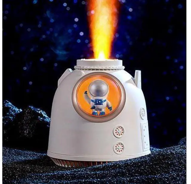 Main image of Space Capsule Humidifiers Air Diffuser Portable Humidifier with Night Light