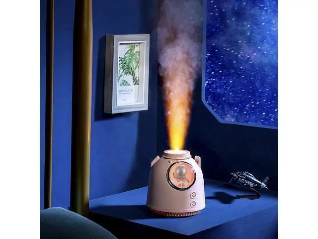 Alt view image 2 of 5 - Space Capsule Humidifiers Air Diffuser Portable Humidifier with Night Light