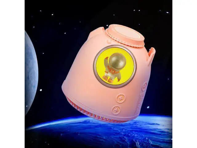 Alt view image 3 of 5 - Space Capsule Humidifiers Air Diffuser Portable Humidifier with Night Light