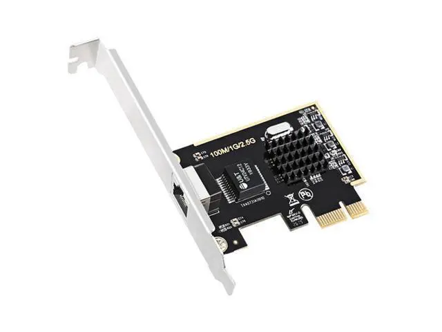 Alt view image 2 of 2 - 2.5G Network Card PCIE Desktop Network Card RTL8152 Network Card Game HighSpeed Network Card