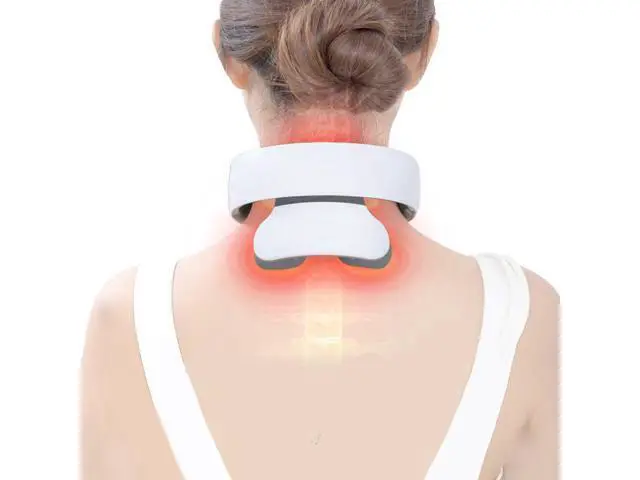 Alt view image 3 of 6 - Electric Neck Massager, Intelligent Cervical Massager, Comfortable Massage 4 heads