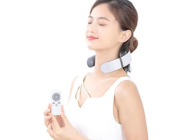 Alt view image 2 of 6 - Electric Neck Massager, Intelligent Cervical Massager, Comfortable Massage 4 heads