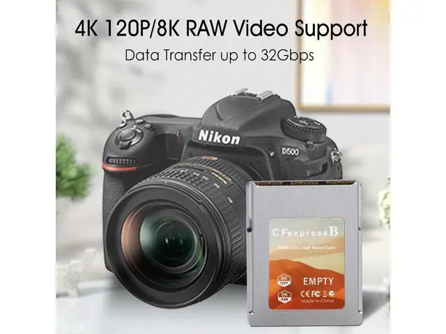 Alt view image 4 of 7 - CFexpress B to NVMe 2230 SSD Adapter, CF Type B Converter Card for NVMe SSD DIY Assembly Kit