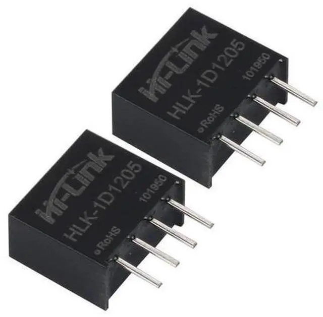 Main image of HLK-1D1205 12V to 5V 1W 200mA DC - DC Isolation Switching Power Supply Module Intelligent Household Switch Converter (10 PCS)