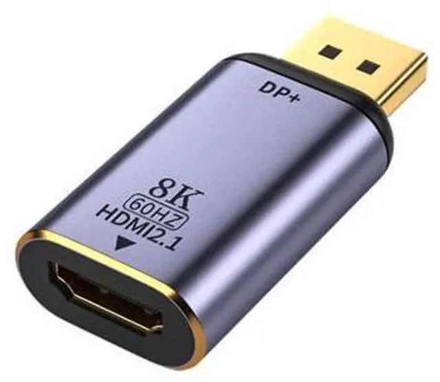 Main image of CY DP DisplayPort 1.4 Source Male to HDMI 2.0 Display 8K 60hz UHD 4K Female Monitor Connector Adapter