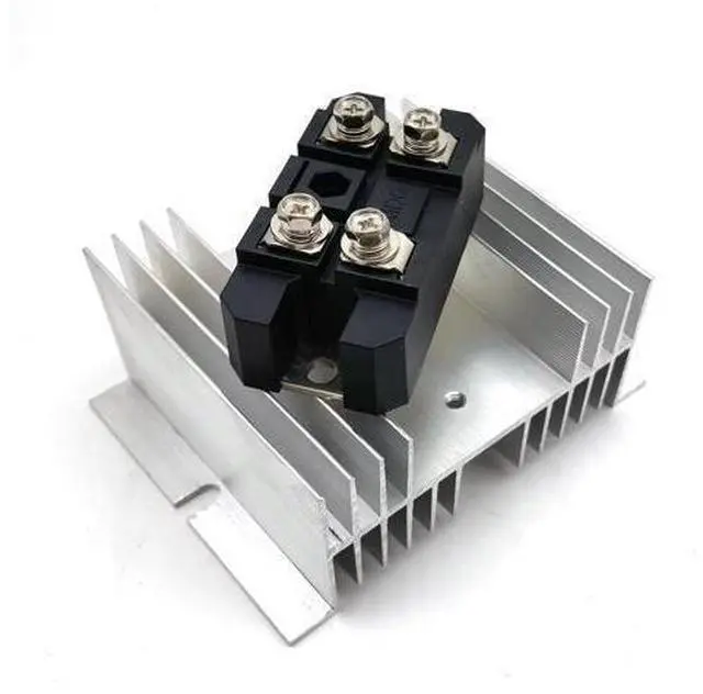 Main image of 150A1600V Bridge Rectifier Diode with Heat Sink W-95, 150Amp Single Phase Rectifier Bridge Module Electronic Components