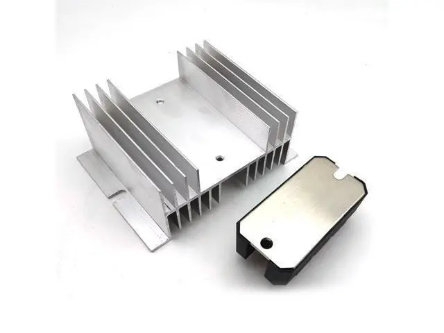 Alt view image 4 of 5 - 150A1600V Bridge Rectifier Diode with Heat Sink W-95, 150Amp Single Phase Rectifier Bridge Module Electronic Components