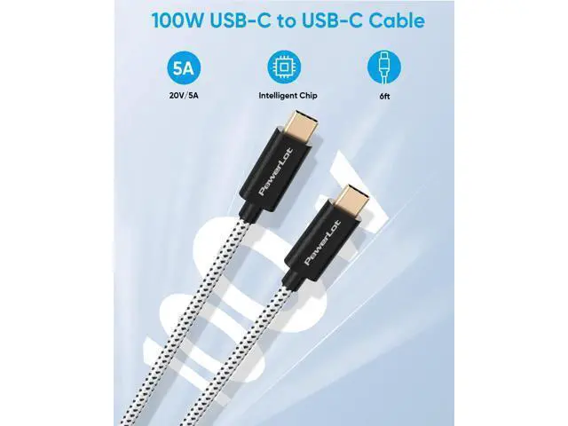 Alt view image 4 of 6 - USB C Wall Charger, GaN 65W USB C Charger Block with 6ft Type C Cable, PD Fast Charger for iPhone 15/14/13, iPad Pro, Pixel 7/6, 60W Power Adapter Laptop MacBook Pro/Air