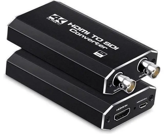 Main image of 4K@60Hz HDMI to Two 1080@60Hz SDI Converter,HDMI to SDI Adapter 4K HDMI in to Two SDI Output SD-SDI HD-SDI 3G-SDI Video Converter Adapter for SDI Monitor HDTV