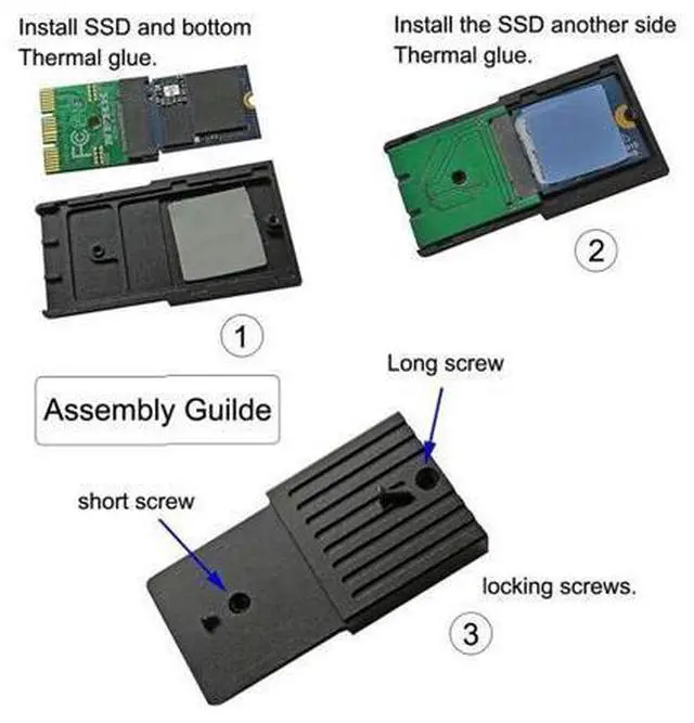 Alt view image 6 of 7 - M.2 NVMe to PCIe 4.0 CF Express Type B Hard Drive Converter Box for Xbox Series X/S 2230mm CH SN530 SSD (Box no Capacity)