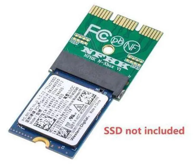 Alt view image 7 of 7 - M.2 NVMe to PCIe 4.0 CF Express Type B Hard Drive Converter Box for Xbox Series X/S 2230mm CH SN530 SSD (Box no Capacity)