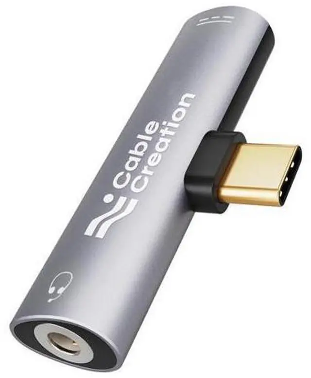 Main image of USB C to 3.5mm Headphone and Charger Adapter, 2 in 1 Type-C to 3.5mm Audio Hi-Res with PD Fast Charge, USB C to Aux with Charging Dongle for iPhone 16 15 Pro Max, Galaxy 24+, Pixel, iPad