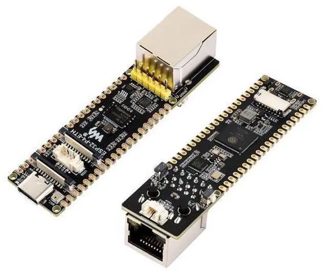 Main image of ESP32-P4-ETH Development Board, Based On ESP32-P4 with 100 Mbps RJ45 Ethernet Port, Rich Human-Machine Interfaces (Display/Camera/Speaker Header,etc.), Supports AI Speech Interaction