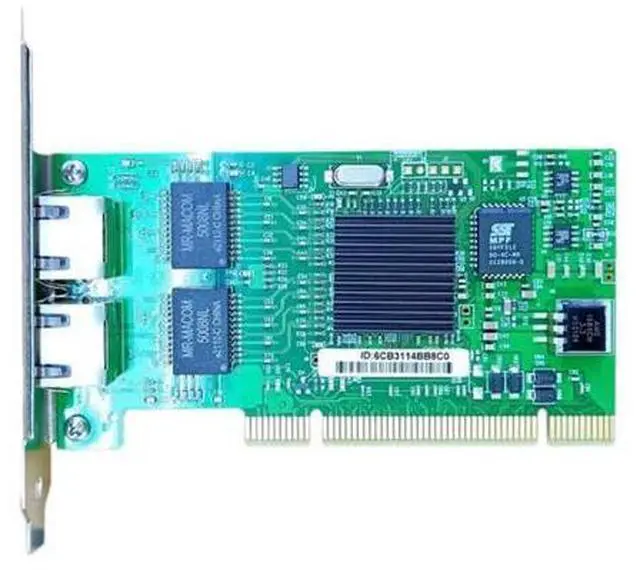 Main image of Desktop PCI DualPort Gigabit Network Card Server Network Card Supports Aggregation Soft Routing ROS 82546 Chip