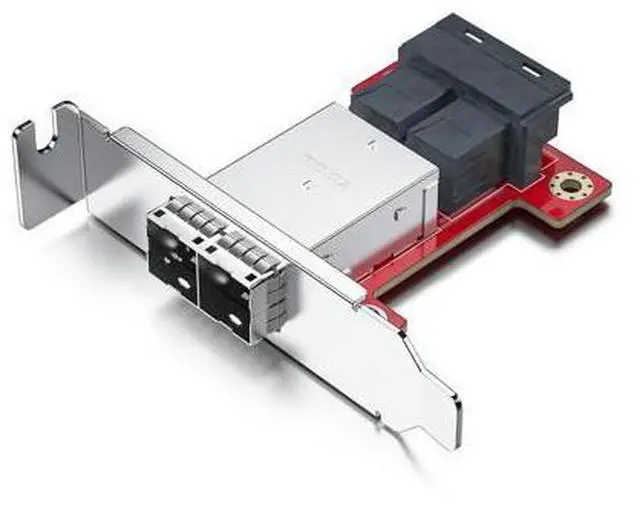 Main image of Internal SFF-8643 to External SFF-8644 Mini SAS Adapter, Dual Ports for Server Storage RAID Controller