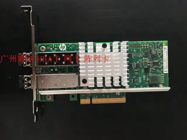 Main image of For HP Gigabit fiber optic network card 665249-B21 560SFP+ 669279-001 with module X520 network card