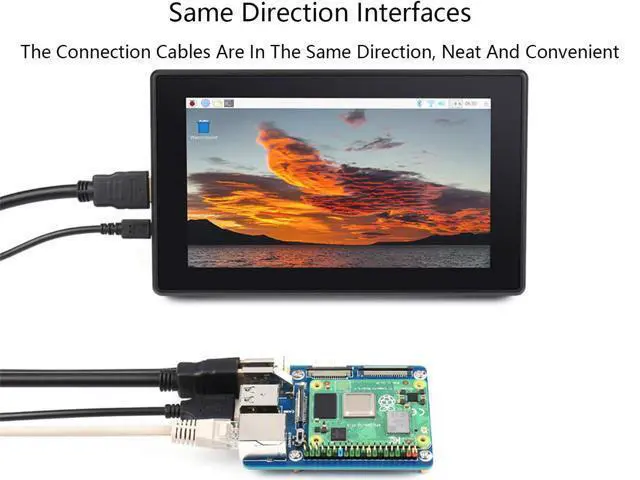 Alt view image 2 of 7 - CM4 Base Board (Advanced C Version) for Compute Module 4, with Raspberry Pi 40PIN GPIO Header/MIPI CSI Camera Ports/LCD Display Port/Fan/HDMI/USB/Gigabit Ethernet RJ45 Connector