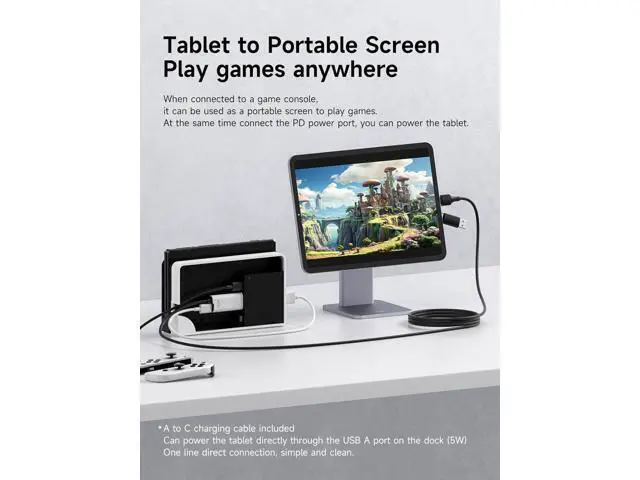 Alt view image 4 of 7 - Hagibis USB3.0 Video Capture Card with 100W PD, HDMI to USB A/USB C Capture Cable 1080P@60fps YUY2 MJPEG MS2130 for Quest 3 2 Pro VR Switch2 PS4/5 Live Broadcast, Gaming, Streaming, Recorder Visit the