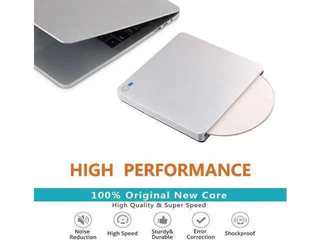 Alt view image 3 of 7 - External Blu-Ray DVD Burner Player Drive with One Touch Pop up, USB3.0/Type-C Portable CD/DVD+/-RW Drive/ DVD Player for Laptop CD ROM Burner for Laptop Desktop PC Windows Linux OS Apple Mac