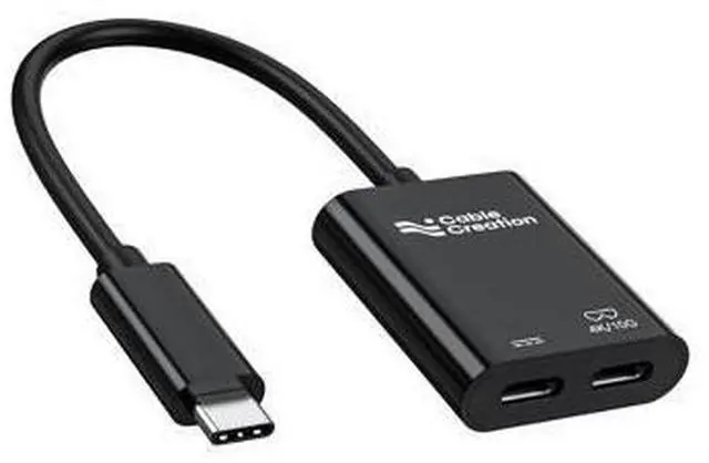 Main image of USB C to AR Glasses and Charging Adapter,Charge and Play,4K@60Hz/1080P@120Hz,100W Fast Charging Compatible with Steam Deck/ROG Ally/Phone15/16/Viture/Rokid/Xreal AR Glasses
